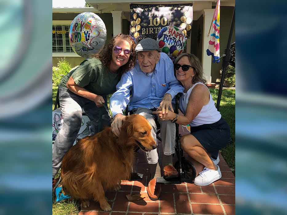 Robert petted every dog that came to the party.