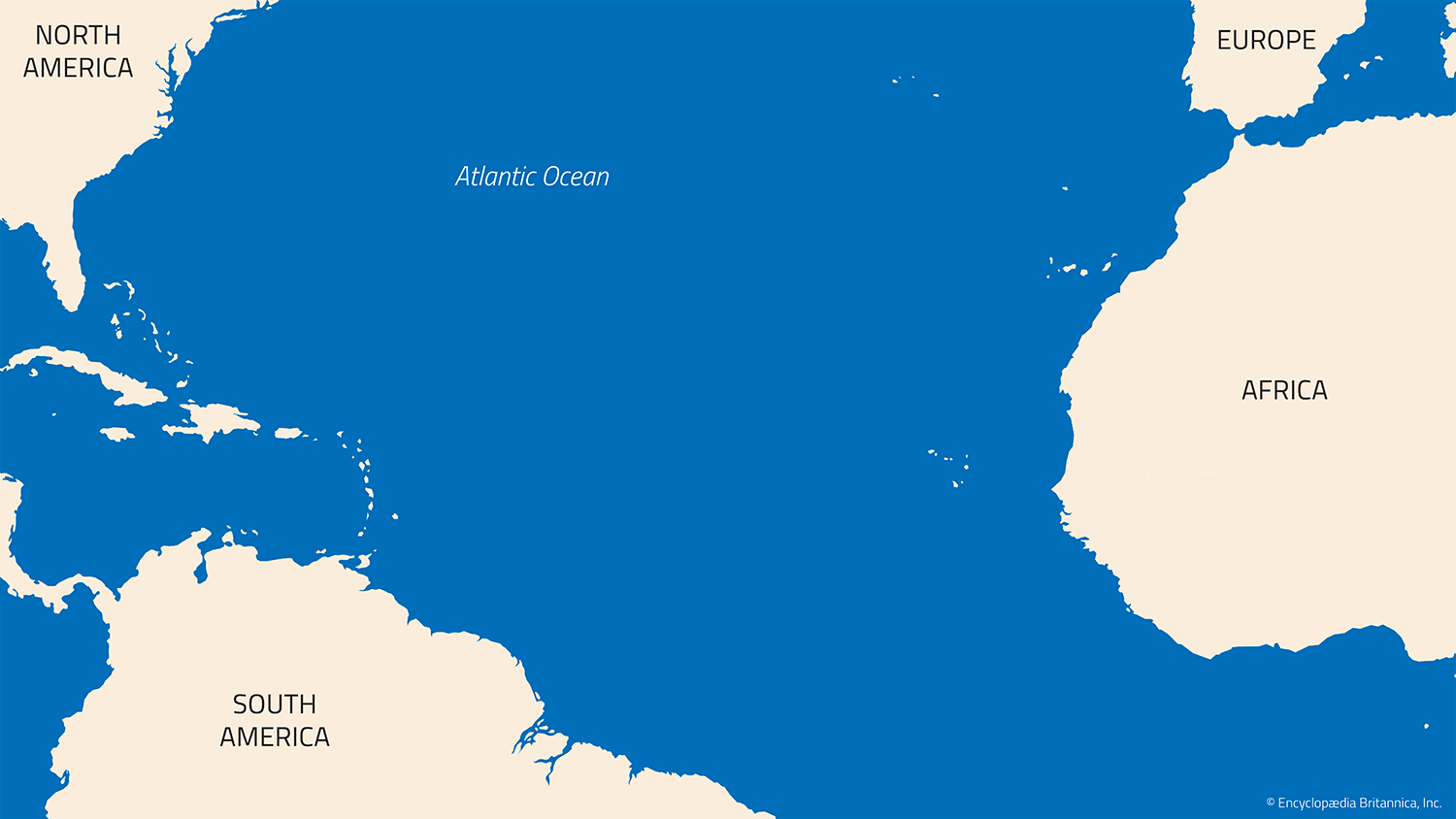 A map with an animated dotted line going across the Atlantic Ocean from San Sebastian, La Gomera (Canary Islands) to Antigua.